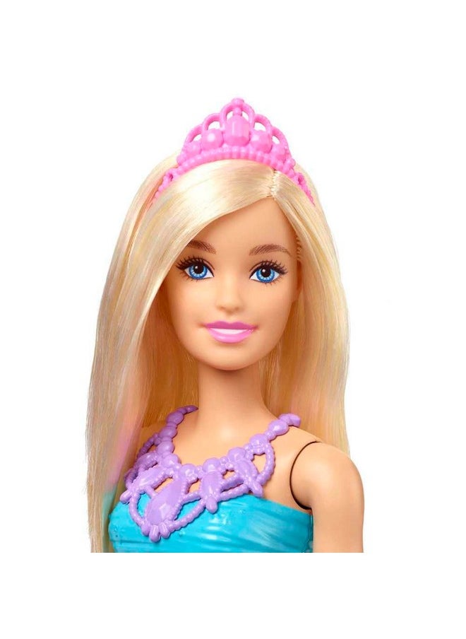 Dreamtopia Princess Doll (Blonde), Wearing Pink Skirt, Shoes And Tiara, Toy For Kids Ages 3 Years Old And Up