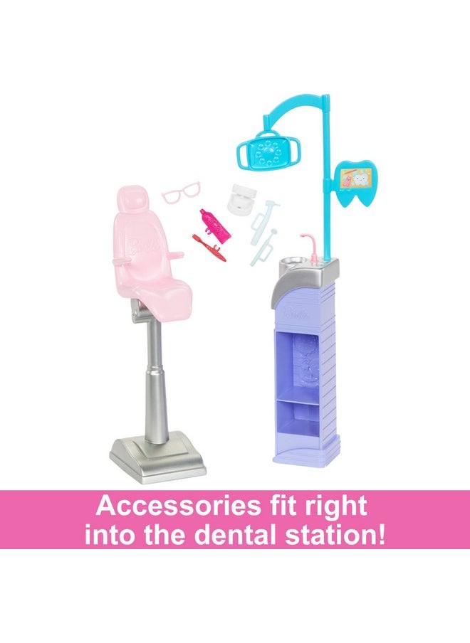 ® Careers Dentist Doll And Playset With Accessories, Medical Doctor Set, Toys