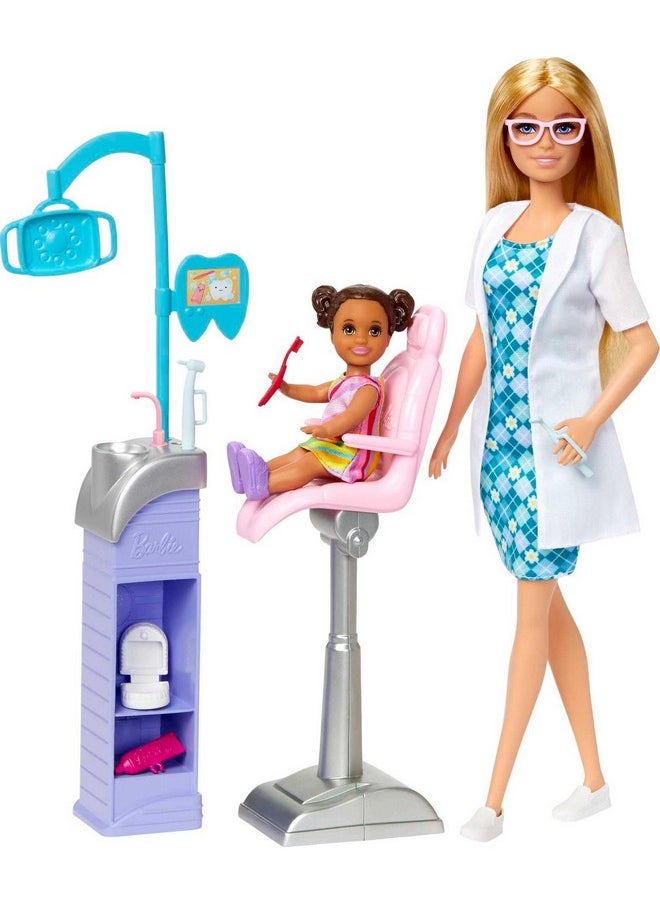 ® Careers Dentist Doll And Playset With Accessories, Medical Doctor Set, Toys