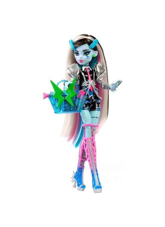 ™ Doll, Amped Up Frankie Stein™ Rockstar With Instrument And Performance-Themed Accessories Like Headphones