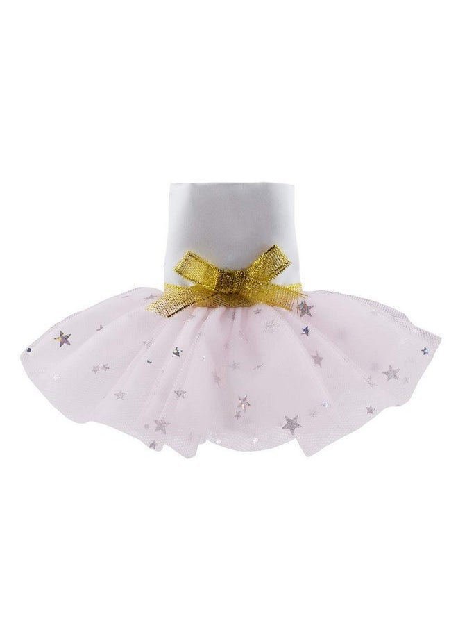 Santa Clothing Light Pink Tulle Dress For Elf Doll Christmas Decoration Accessories