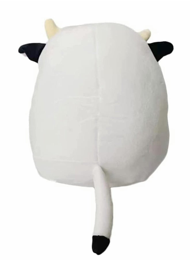 Pillow Black Cow Plush Pillow, Cow Stuffed Animals, Pillows Cow Plushie Kawaii Cow Plush Stuffed Cow Pillow (30cm)