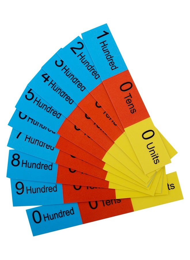 Wooden Place Value Abacus And Number Expansion Cards. For Conceptual Learning Of Number Sense, Addition, Subtractions Concepts, Kids