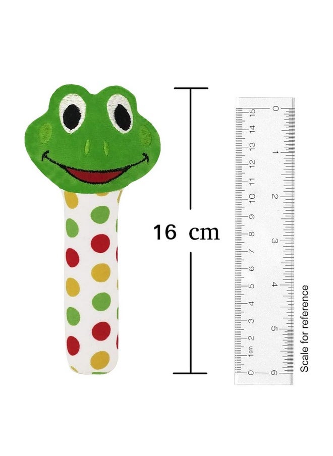 Soft Ball (Small, 11Cm) And Froggy Face Soft Rattle Combo