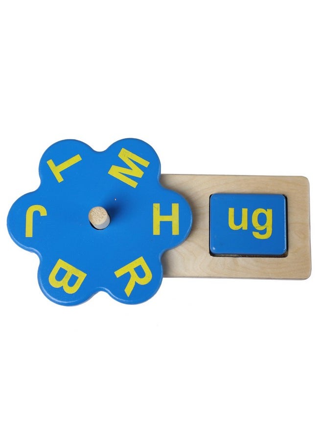 Children'S Wooden Spelling Game For Early Learning Color Sorting Word Making Game Non-Toxic, Multicolored, Educational Toy For Boys And Girls... (Word_Maker)