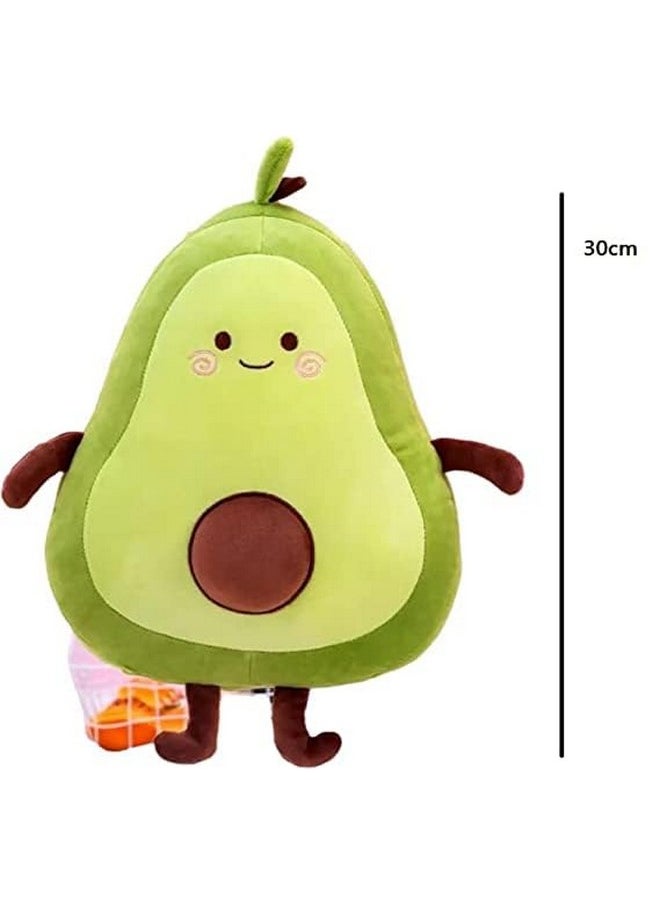 Super Soft Avocado Cushion Stuffed Toy 30Cm Small