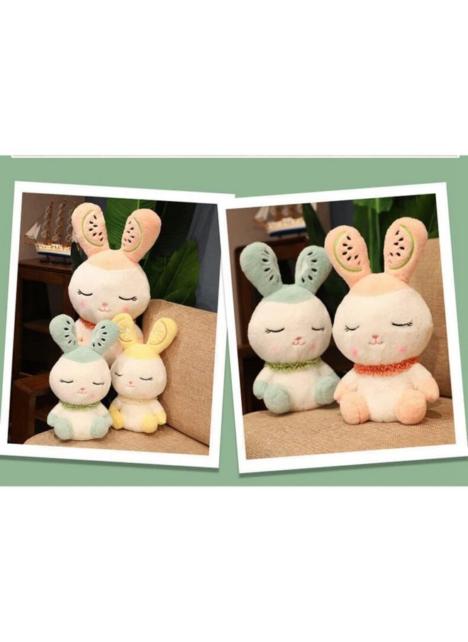 Rabbit Soft Stuffed Plush Animal Toy For Kids Boys & Girls Birthday Gift (Color: Yellow Size: 40 Cm)