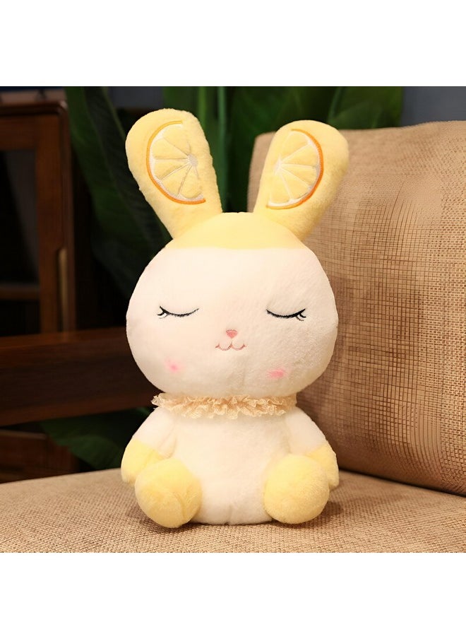 Rabbit Soft Stuffed Plush Animal Toy For Kids Boys & Girls Birthday Gift (Color: Yellow Size: 40 Cm)