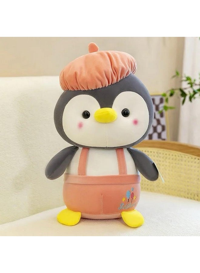 Cap Penguin Plush Soft Toy 35Cm Penguin Plush Toy, 35Cm, Soft And Cute Cartoon Design, Fun Stuffed Animal