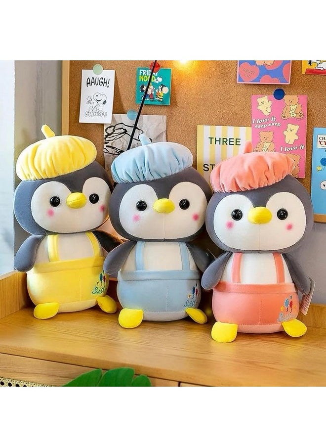 Cap Penguin Plush Soft Toy 35Cm Penguin Plush Toy, 35Cm, Soft And Cute Cartoon Design, Fun Stuffed Animal