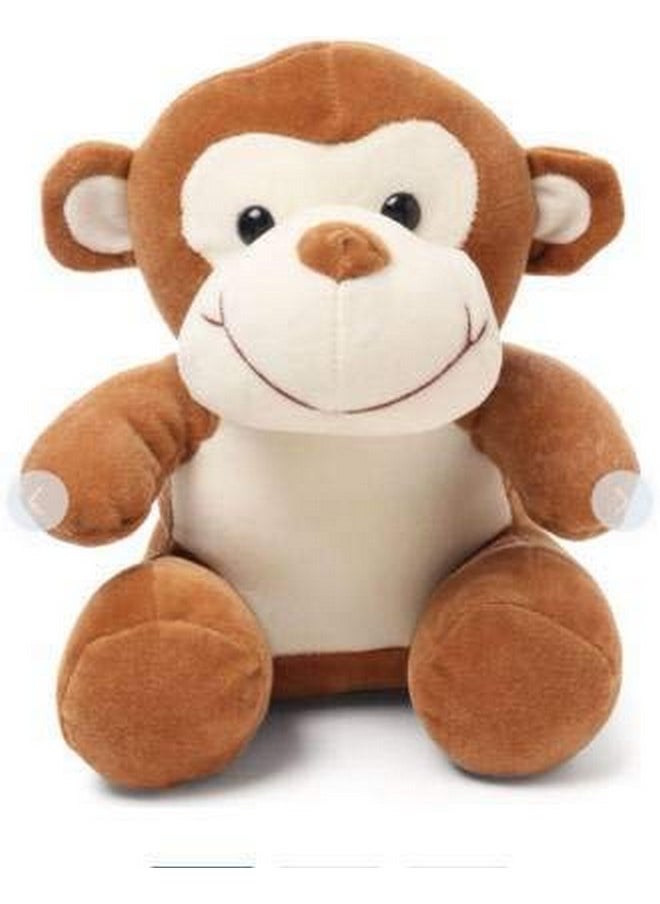 Plush Soft Toy Cute Kids Animal Home Decor Boys/Girls/Baby (28 Cm, Monkey)