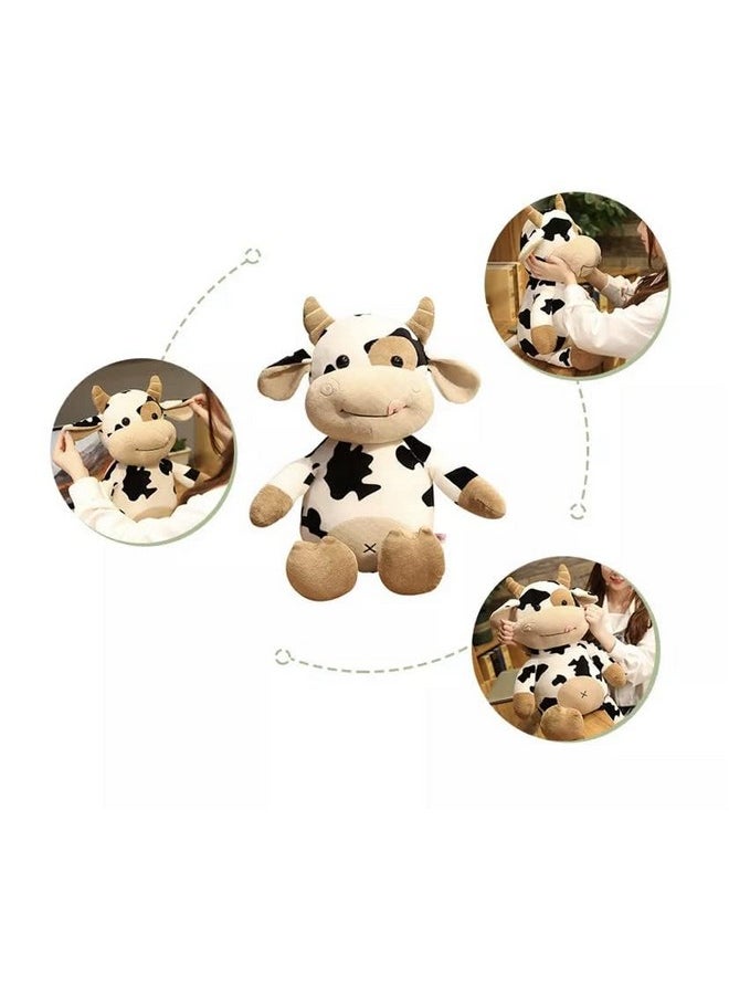 Milk Cow Soft Toy 30Cm Super Soft Fabric Small