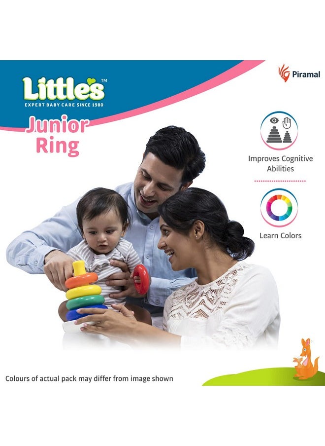 Junior Ring | Stacking Toys For Kids | 6 Rings Multi-Colour Kids Toys | Colorful Toddler Activity Toys | Baby Toys | Motor And Reasoning Skills