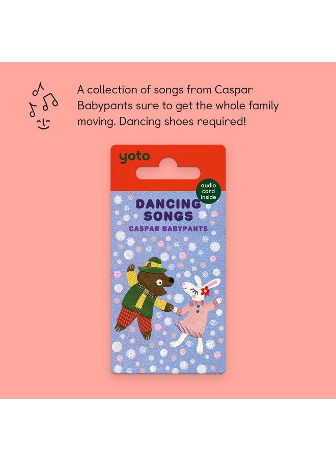 Dancing Songs By Caspar Babypants - Kids Musical Card For Use With Yoto Player & Mini All-In-1 Audio Player, Screen-Free Listening With Fun Singalong Music For Playtime, Parties & Travel