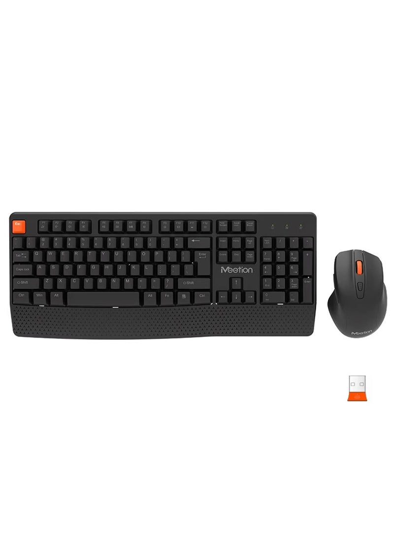 Meetion MT-C4130 Wireless Ergonomic Keyboard Mouse Combo