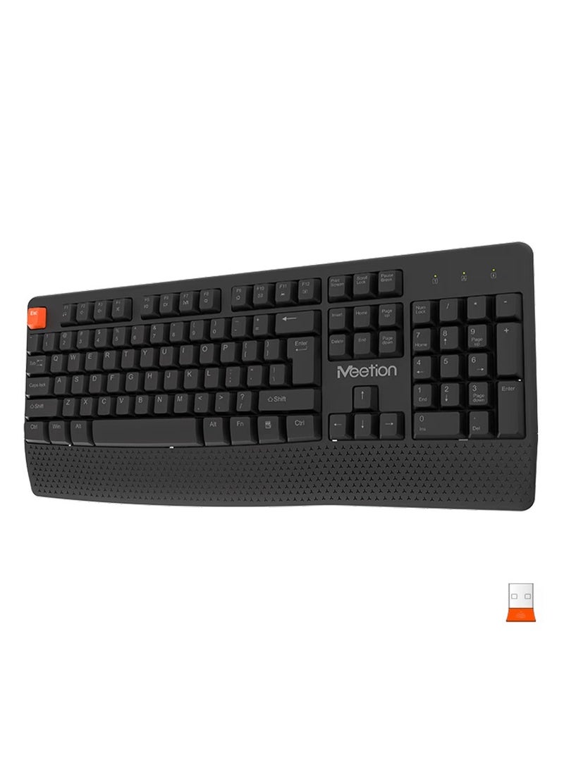 Meetion MT-C4130 Wireless Ergonomic Keyboard Mouse Combo