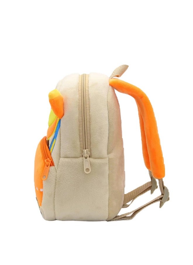 School Bag For Cute Kids For (1-6 Years), Preschool Soft Plush Car Bag For Toddlers, Mini Travel Full Embroidery Backpack For Boys And Girls