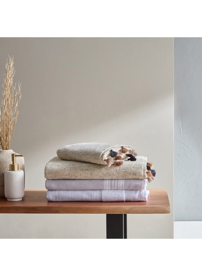 Opulence Bianca Face Terry Turkish Cotton Bath Towel 140 x 70 cm
