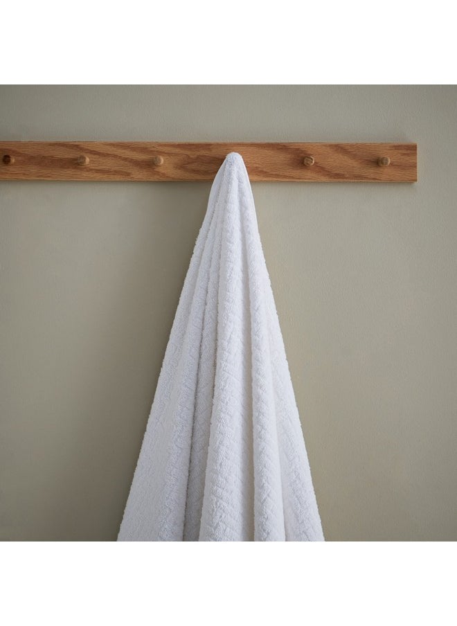 Atlanta 10-Piece Textured Cotton Towel Set 136 x 68 cm