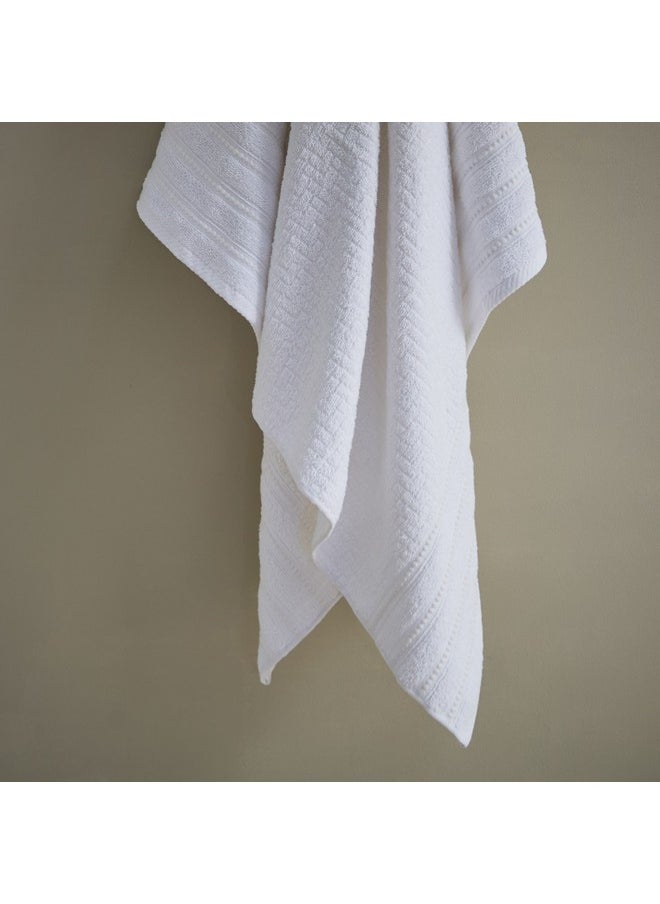 Atlanta 10-Piece Textured Cotton Towel Set 136 x 68 cm