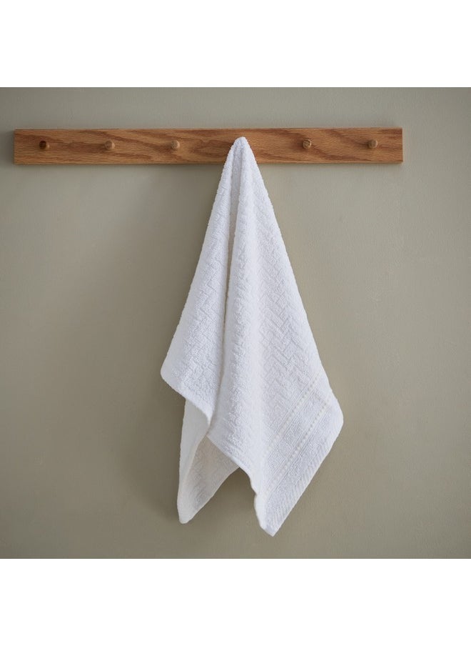 Atlanta 10-Piece Textured Cotton Towel Set 136 x 68 cm