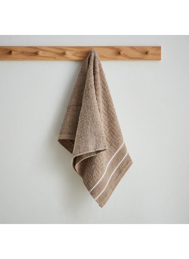 Atlanta 10-Piece Textured Cotton Towel Set 136 x 68 cm