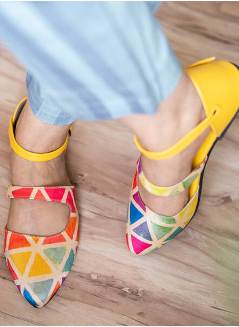 Rainbow & Sunshine Shoes – Radiant Style for Bright Days