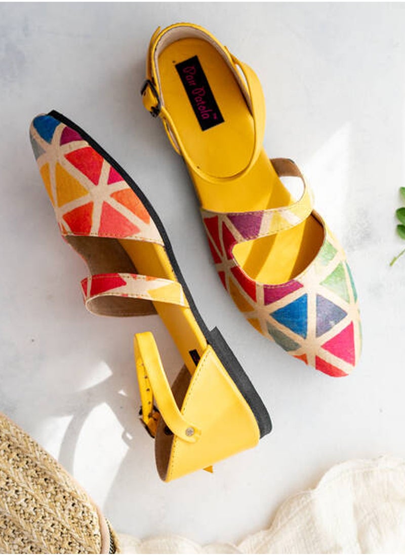 Rainbow & Sunshine Shoes – Radiant Style for Bright Days