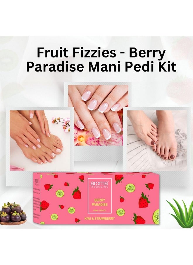 Berry Paradise Strawberry And Kiwi Fizz Mani-Pedi Kit -One-Time Use, 100 G