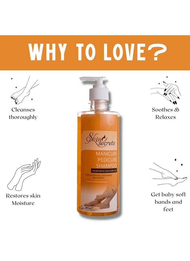 Soothing And Refreshing Enriched With Orange Manicure Pedicure Shampoo 500Ml