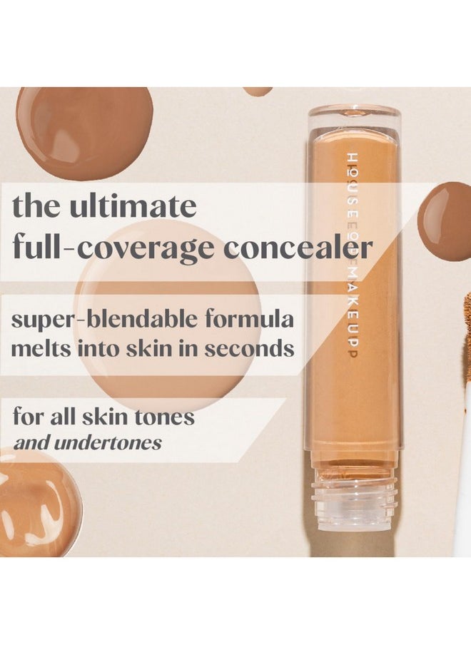 Matte Concealer For Dark Circles, Pigmentation | Non-Crease, Non-Cakey | Long Wear, Waterproof, Sweat-Proof | Full Coverage Concealer For Oily Skin | For Face Makeup | 6 Ml (Md02 - Medium To Deep Skin Tone)