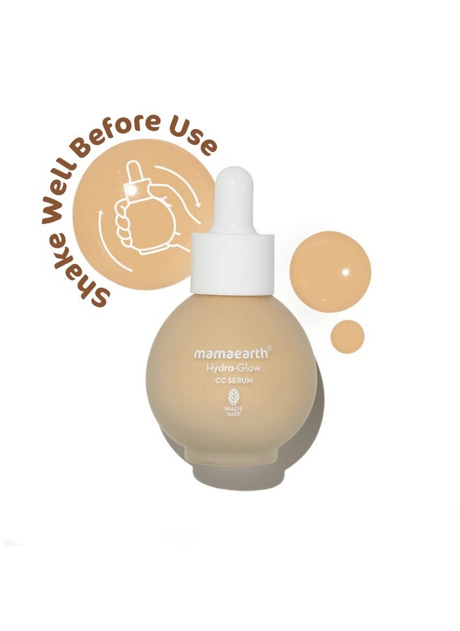Hydra-Glow Cc Serum With Vitamin C & Hyaluronic Acid - 01 Vanilla - 30 Ml