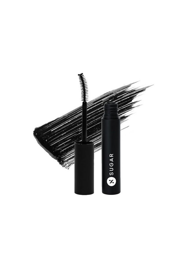 Uptown Curl Lengthening Mascara | Lasts Upto 8 Hrs | Lightweight And Smudgeproof With Lash Growth Formula - 01 Black Beauty - 5Ml