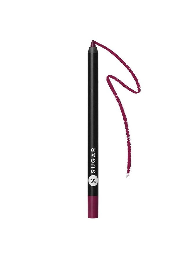 - Lipping On The Edge - Matte Lip Liner - 07 Fiery Berry (Marsala) - 1.2 Gms - Smear-Proof, Water Resistant Lip Liner - Lasts Up To 10 Hrs