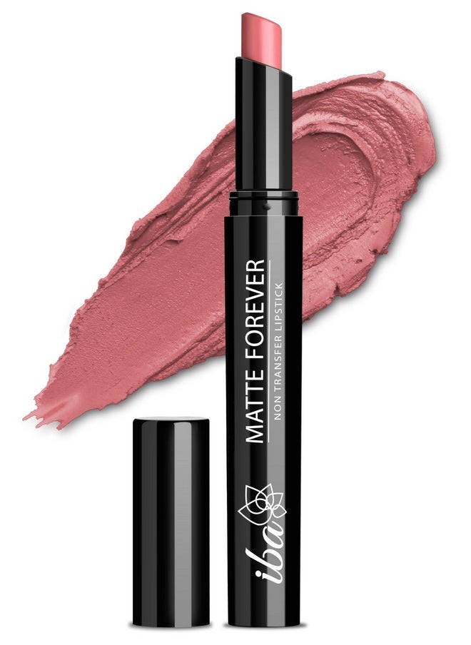 Matte Forever Non-Transfer Lipstick For Women - 01 Fairytale | Matte Finish | Highly Pigmented, Smudge-Proof & Lightweight | Non-Sticky And Non-Drying | Lip Makeup | 2G