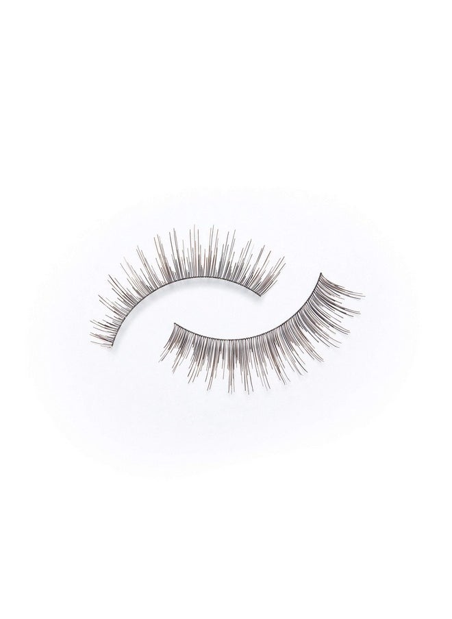 London False Eyelashes - Naturals No. 070 Featherlight Feel Lashes With Adhesive Black