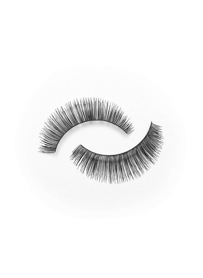 London False Eyelashes - Volume No. 083 Light Volume (False Eyelashes With Glue)