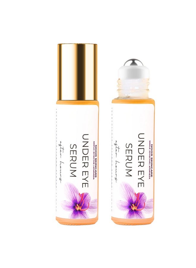 Under Eye Serum - For Dark Circles Removal And Wrinkles, Under Eye Roll On & Dark Circle Remover, Anti Wrinkle, Heals Puffy Eyes And Fine Lines, 100% Organic (Women/Men)