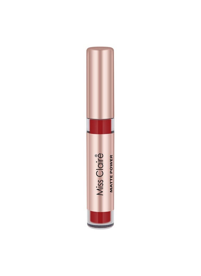 Matte Power Lip Color Liquid Listick 3G, (07)