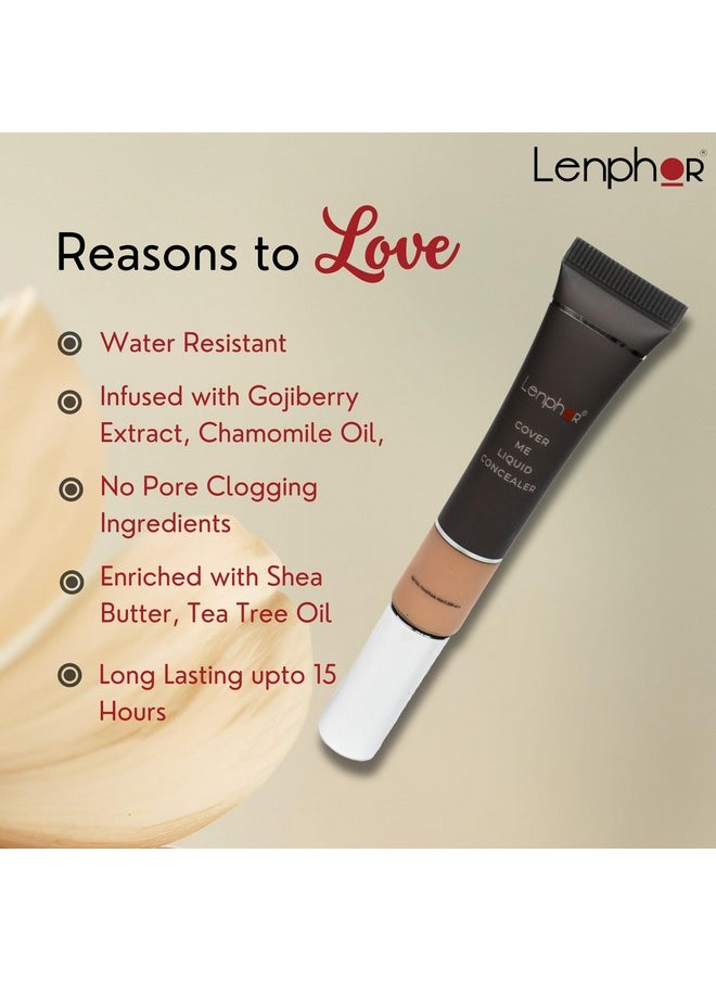 Cover Me Liquid Concealer/Corrector Ivory 10Ml | High-Coverage, Natural-Looking Finish