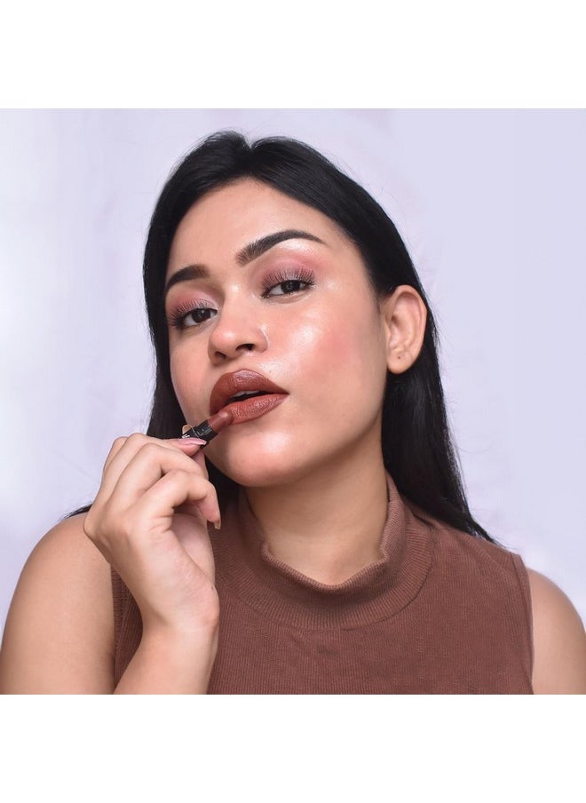 Long Stay Creamy Matte Micro Mini Lipstick Kit | Bullet Matte Lipstick Set | Highly Pigmented And Long Lasting | Hydrating & Moisturizing Mini Lipsticks Set For Women | Mini Lipstick Combo Pack | (Set Of 10) 12 G (1.2 G Each)