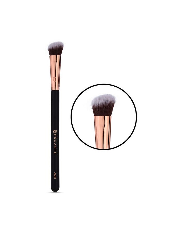 PROARTE Mini Angled Kabuki Brush, Black, 200 G