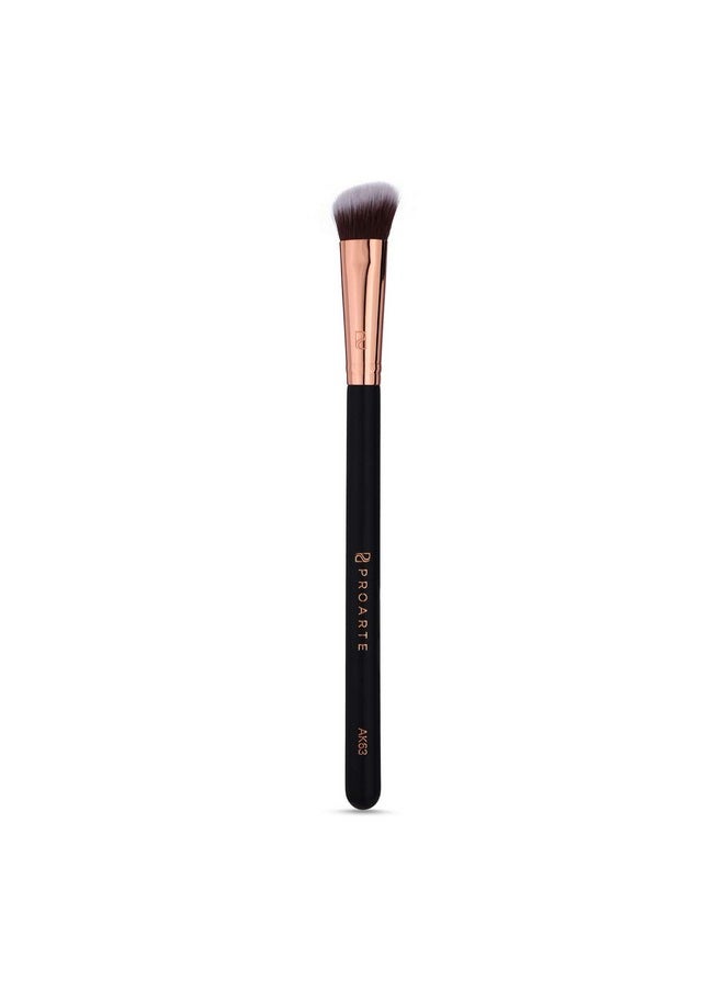 PROARTE Mini Angled Kabuki Brush, Black, 200 G