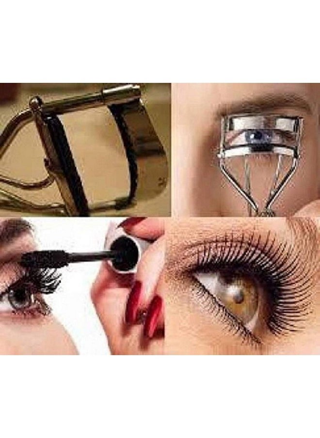 Combo Of Eyelash Curler And False Eyelashes (Pack Of 2) (Set Of 3)