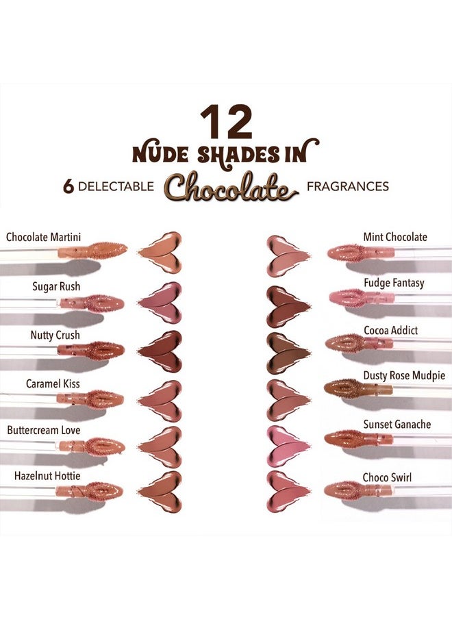 Cookie & Souffle Matte Lipstick For Women, Long Lasting Liquid Lipstick, Enriched With Cocoa Butter & Rosehip Oil, Softening & Nourishing Lip Color - Chocolate Martini, 3.2Ml