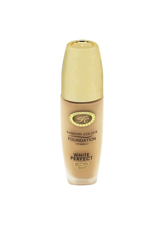 Vitamin C Foundation | Water-Resistant | Medium To Buildable Coverage | Lightweight | Easy To Blend | With Vitamin C | 02 Rose Ivory | 40Ml