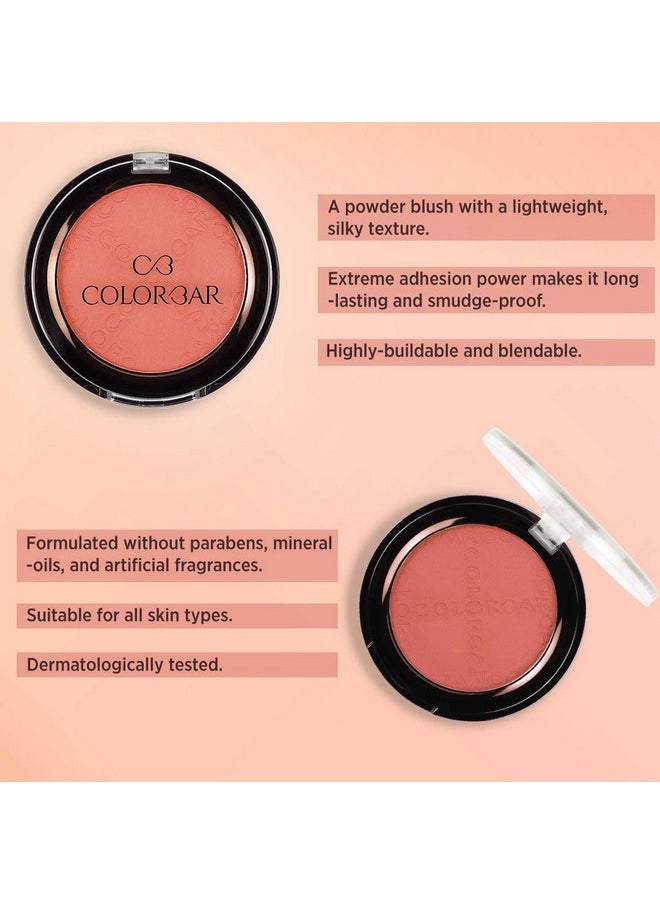 Cheekillusion Blush, Coral Craving | Lightweight, Silky Texture | Highly-Buildable And Blendable | Powder Blush| Suitable For All Skin Types