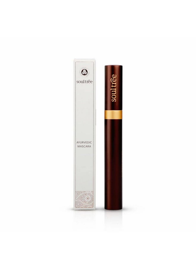 Ayurvedic Mascara - Brown | Ayurvedic Formulation, Lightweight, Strengthens & Promotes Lash Growth - 6Gm