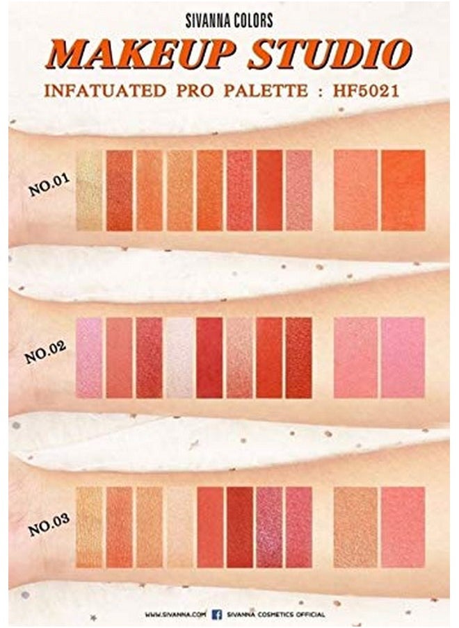 Eyeshadow Makeup Studio Pro Palette 20Gm 01