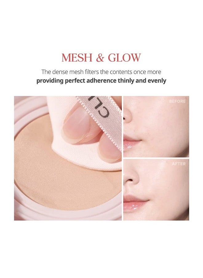 Light Coverage Clio Kill Cover Radiant Mesh Glow Cushion Set For Combination Skin (+Refill) (2 Lingerie)